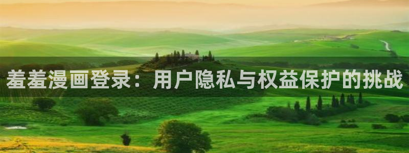 动漫之家网站：羞羞漫画登录：用户隐私与权益保护的挑战